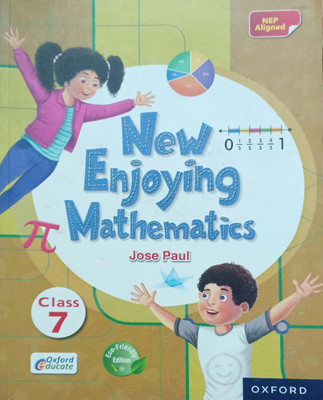 New Enjoying Mathematics Class 7(Pepper back, Jose paul)