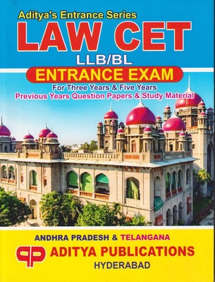 LAW CET LL.B/BL Entrance Exam For 3 Years & 5 Years 2025 Edition (With Booklet) (English)(Paperback, ADITYA)