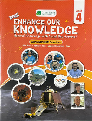 Let's Enhance Our KNOWLEDGE For Class 4(Paperback, Green Earth)