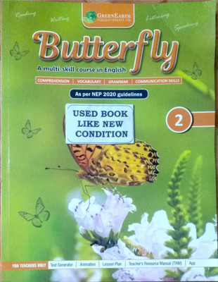 Butterfly A Multi -Skill Course In English Class-2(Old Book)(Paperback, Dr. Ketan N. Pithadia, Durgesh)