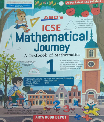 ICSE Mathematical Journey Class 1(Paperback, Swati Korde)