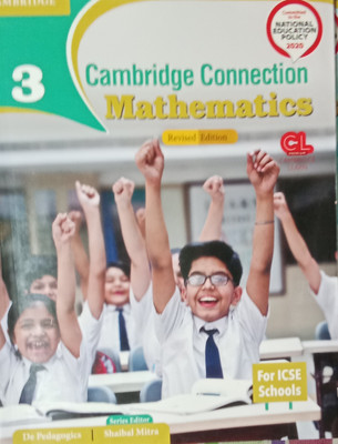 Cambridge Connection Mathematics Class 3(Paperback, De Pedagogics, Shaibal Mitra)