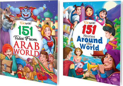 151 Tales From Arab World And 151 Stories Around The World I Combo Of 2 Books I Best Selling Story Books Of Kids By Gowoo(Paperback, Manoj Publication editorial board)