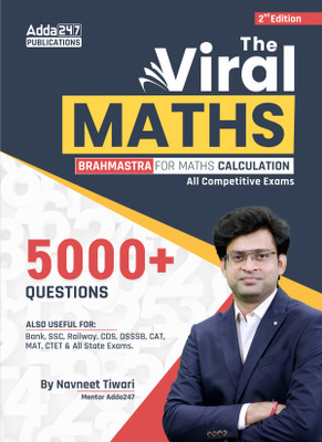 The Viral Maths Brahmastra For Maths Calculation For Competitive Exams RBI,SBI,IBPS,SSC,Railway(Paperback, Navneet Tiwari Sir)