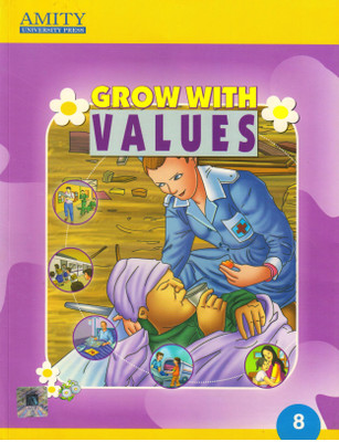 Amity GROW WITH VALUES CLASS 8(Paperback, Shradha Anand)