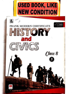 Frank Modern Certificate History And Civics Class-8(Old Book)(Paperback, SUCHARITA BASU)
