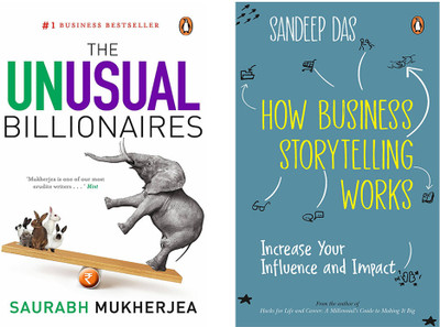 The Unusual Billionaires & How Business Storytelling Works (SET OF 2 BOOKS)(Paperback, Saurabh Mukherjea & Sandeep Das)