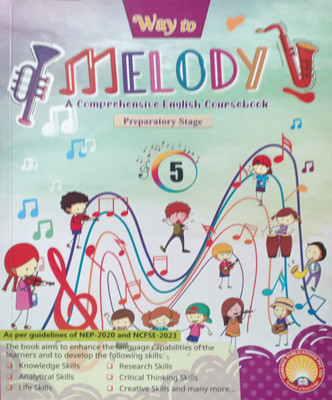 Way To Melody Preparatory Stage Class 5(Pepper back, Rachna rohatgi)