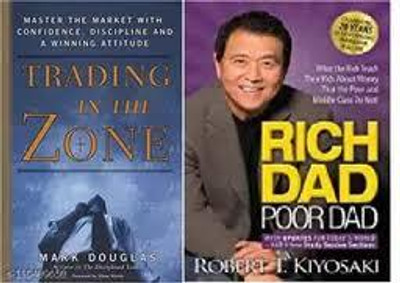 Rich Dad And Poor Dad + Trading In The Zone(Paperback, Robert Kiyosaki+Mark Douglas)