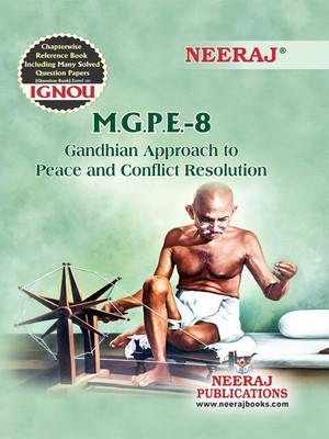 MGPE-08 Gandhian Approach To Peace And Conflict Resolution(Paperback, Neeraj Expert Team)
