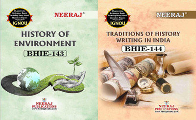 BHIE-143- HISTORY OF ENVIRONMENT BHIE-144 Traditions Of History Writing In India(Paperback, Expert Panel)
