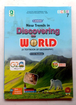 Candid New Trends In Discovering The World(A Textbook Of Geography Icse Class-7(Paperback, K. S. RANDHAWA, AMANPREET KAUR)