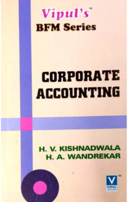Corporate Accounting H V Kishnadwala(Paperback, unknown\)