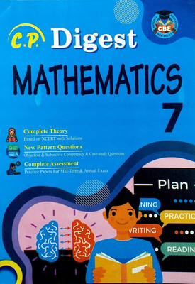 CP Digest Class 7 Mathematics Based On NCERT Syllabus(Paperback, Convent Publications)