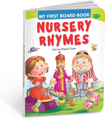 My First Board Books Nursery Rhymes | Big Size Board Book For Kids By Sawan(Hardcover, Sawan)