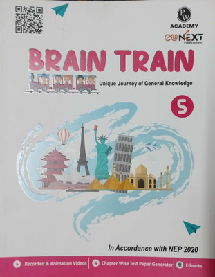 Brain Train Unique Journey Of General Knowledge Class 5(Pepper back, Physics wallah)