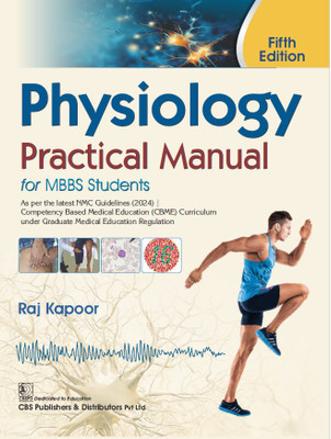 Physiology Practical Manual For MBBS Students, 5/e (PB 2026) (Paperback, Raj Kapoor)(Paperback, Raj Kapoor)