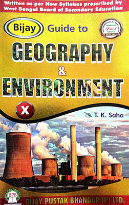 Guide To Geography & Environment Class-X (English Version)(Paperback, T.K.Saha)
