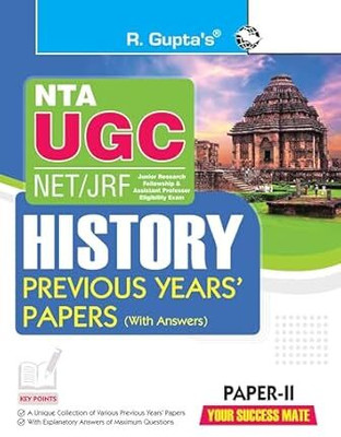 NTA-UGC-NET/JRF: HISTORY (PAPER-II) Previous Years' Papers (With Answers) Paperback – 30 May 2024(Paperback, RPH Editorial Board)