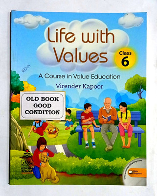 Life With Values Class-6.(Old Book)(Paperback, Virender Kapoor)