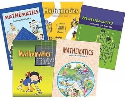 ORIGINAL NCERT Mathematics Class 6th To 10 Books Set (English Medium) Latest Edition 2025-2026 (Pack Of 5 Book's)(Paperback, NCERT)