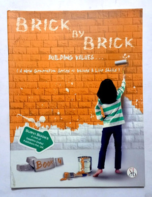 Brick By Brick Building Values Class-4.(Old Used Book)(Paperback, Pooja Sharma)