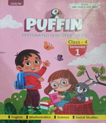 Puffin Semester 1 Class 4(Pepper back, Padmini sameeran)