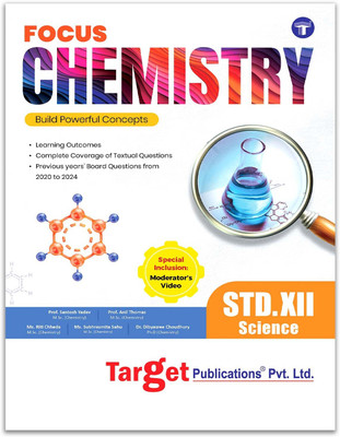 Std 12 Chemistry Book | Science | Focus Notes | Based On Maharashtra State Board(Paperback, Target Publications)