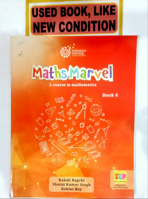 MATHS MARVEL Class-6 (Old Book)(Paperback, Kakali Bagchi, Sharat Kumar Singh)