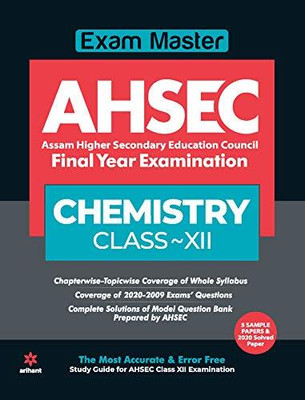 Exam Master AHSEC Chemistry Class 12 2020-21 Purnima Sharma Rachna Rani(Paperback, Purnima Sharma Rachna Rani)