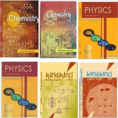 NCERT Textbooks Class 12th Physics Part 1&2 Chemistry Part 1&2 And Mathematics Combo 2023 Set Of 6 Book(Hardcover, NCERT)