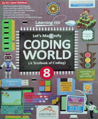 Let's Magnify Coding World A Textbook Of Coding Class 8(Pepper back, Dr John Parankimalil)