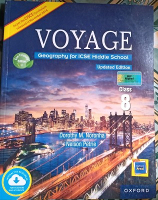 Voyage Geography For ICSE Middle School Class 8(Pepper back, Dorothy m Noronha, Nelson petrie)