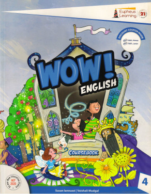 Wow ! English Coursebook - 4(Paperback, SUSAN LANNUZZI, VAISHALI MUDGAL)