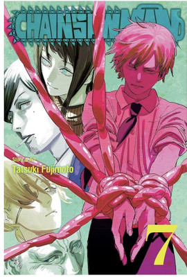 Chainsaw Man Vol. 7 Manga Book – In A Dream – English Edition Dark Fantasy Action Manga Series(Paperback, Tatsuki Fujimoto)