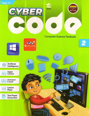 Cyber Code Gen. 1.1 For Class - 2 (Computer Science Textbbok)(Paperback, Tarun Team)