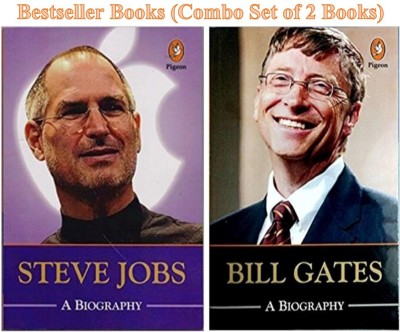 Steve Job: A Biography & Bill Gates: A Biography (Combo Set Of 2 Bestseller Books)(Paperback, Kaushal Goyal)