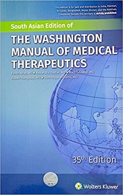 The Washington Manual Of Medical Therapeutics(Paperback, alexandra dretler, md, mark gdowski.md, rajeev ramgopal, Pawan Bhatt, dominique williams.md)