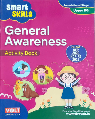 Smart Skills General Awareness Activity Book Upper KG(Paperback, Viva Volt)