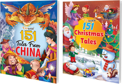 151 Tales From China And 151 Christmas Tales I Pack Of 2 Books I Interactive Stories For Kids By Gowoo(Paperback, Manoj Publication editorial board)