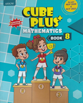 Cube Plus Mathematics Learning Advantages Class 8(Pepper back, M v a chandra shekhar)