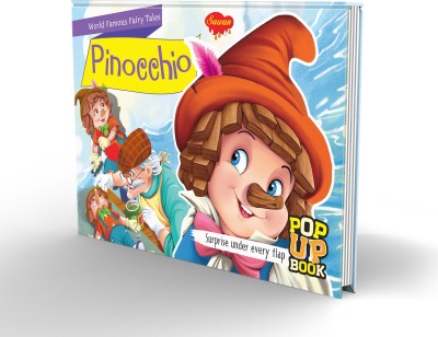 POP UP Book World Famous Fairy Tales Pinocchio| Whimsical Popup Storybook(Hardcover, SAWAN)
