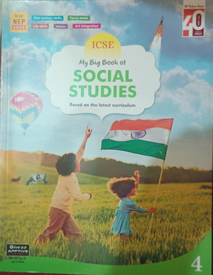 My Big Book Of SOCIAL STUDIES ICSE Class 4(Paperback, Pushpa Jain, Jayasri Roy)