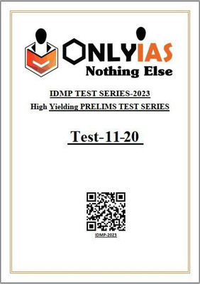 English Medium Only IAS IDMP Prelims 11 TO 20 Test Series For 2023(Paperback, Only IAS)