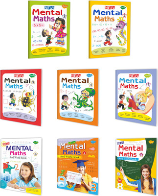 New Mental Maths Series Complete Combo | Pack Of 8 Educational Books(Paperback, Sawan)