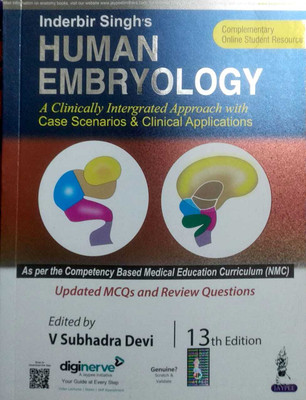 Inderbir Singh's Human Embryology Paperback – Big Book, 6 October 2022(Paperback, INDERBIR SINGH)