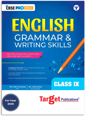 CBSE Class 9 English Grammar & Writing Skills Book | As Per The Latest CBSE Circular And Syllabus(Paperback, Target Publcations)