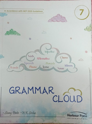 Grammar Cloud Class 7(Pepper back, N.k.sinha)