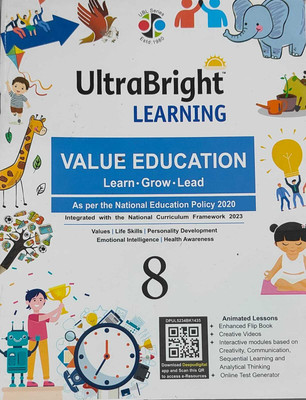 Ultra Bright Learning Value Education Class 8(Paperback, Sr. Shalini)