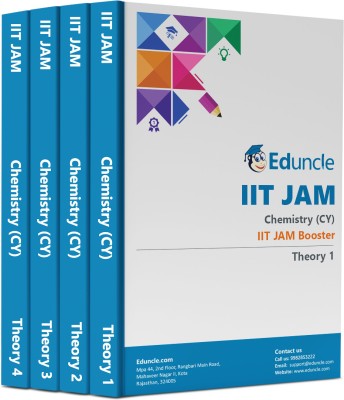 IIT JAM Chemistry Book For 2023 (Set Of 4 Books) [Paperback] - Latest Edition By Eduncle(Paperback, Eduncle)